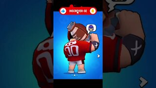 SKIN BULL TOUCHDOWN - BRAWL STARS #117 #SHORTS