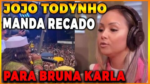 🔴 Jojo Todynho manda recado para Bruna Karla - Como o cristão deve agir em momentos de conflito.