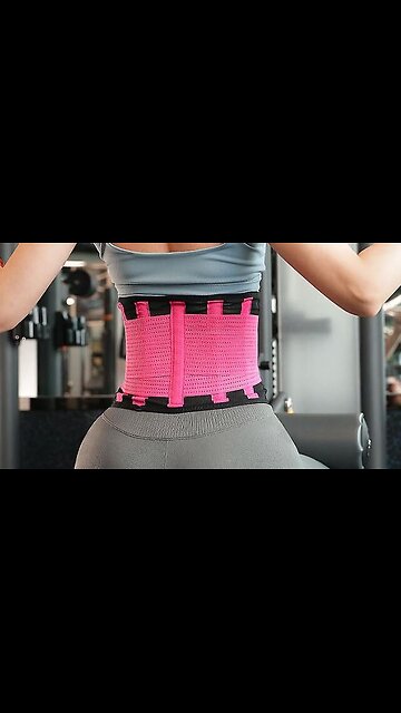 Fitness Belt Waist Slimming Workout Corset Body Shaper