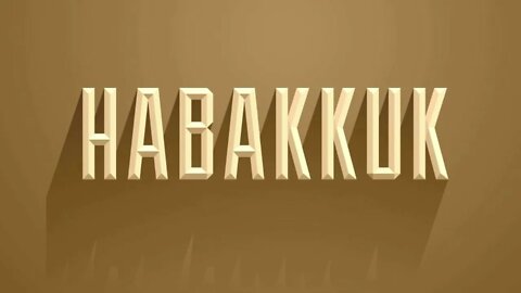 Indicators of the Spiritually Irresponsible, Habakkuk 2:4-1