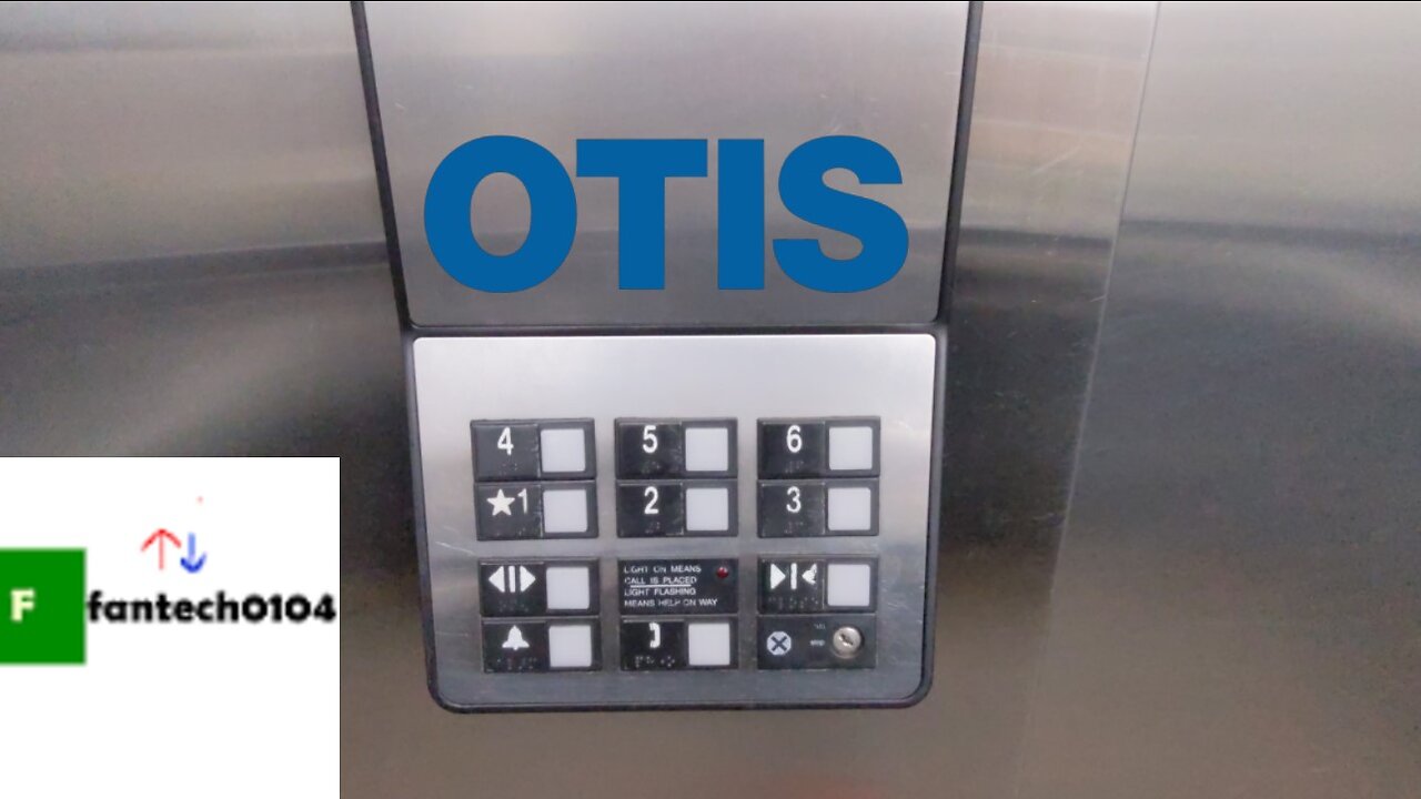 Otis Hydraulic Elevator @ Rahway Transportation Center Parking Garage - Rahway, New Jersey