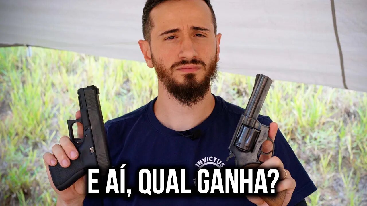 Revólver ou pistola? Qual eu prefiro para defesa?