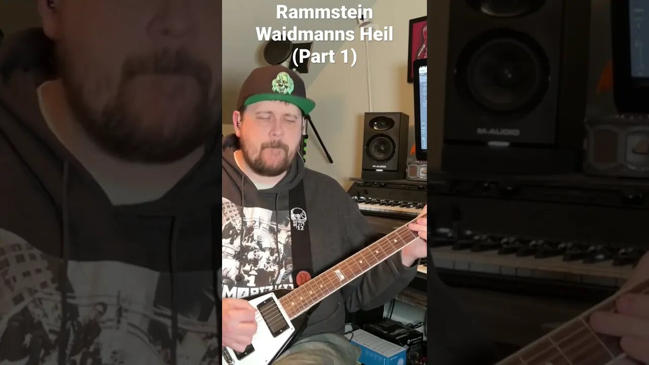 Rammstein - Waidmanns Heil Guitar Cover (Part 1)