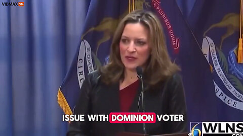 MI Sec. Of State Admits An Issue With Dominion Machines Preventing Voters Making Certain Selections