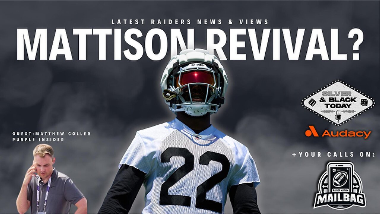 Alexander Mattison's Rebirth in Silver and Black