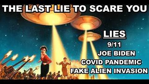 The First Big Scare Event Was The Fake Covid Plandemic - Now Comes The Fake Alien Invasion