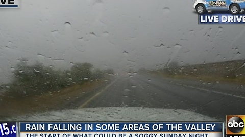 Rainfall in West Valley