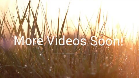 More Videos Soon!