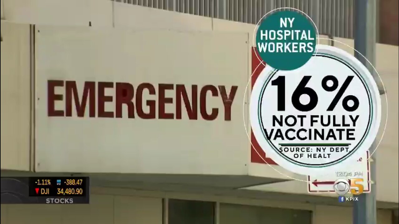 If the vaccine is so safe and effective, why are 83,000 healthcare workers