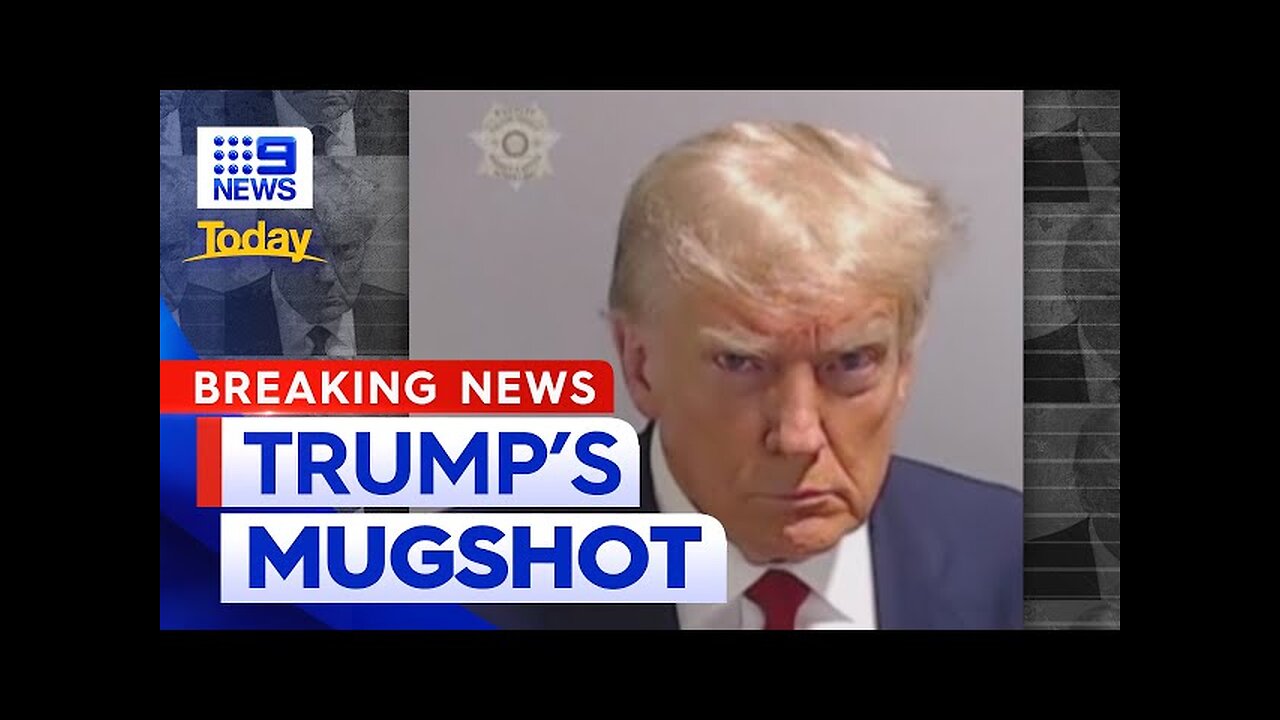 Breaking news Trump's MuGshot released