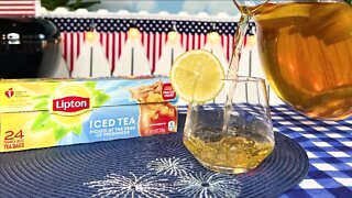 Soak Up 4th Of July // Lipton Iced Tea