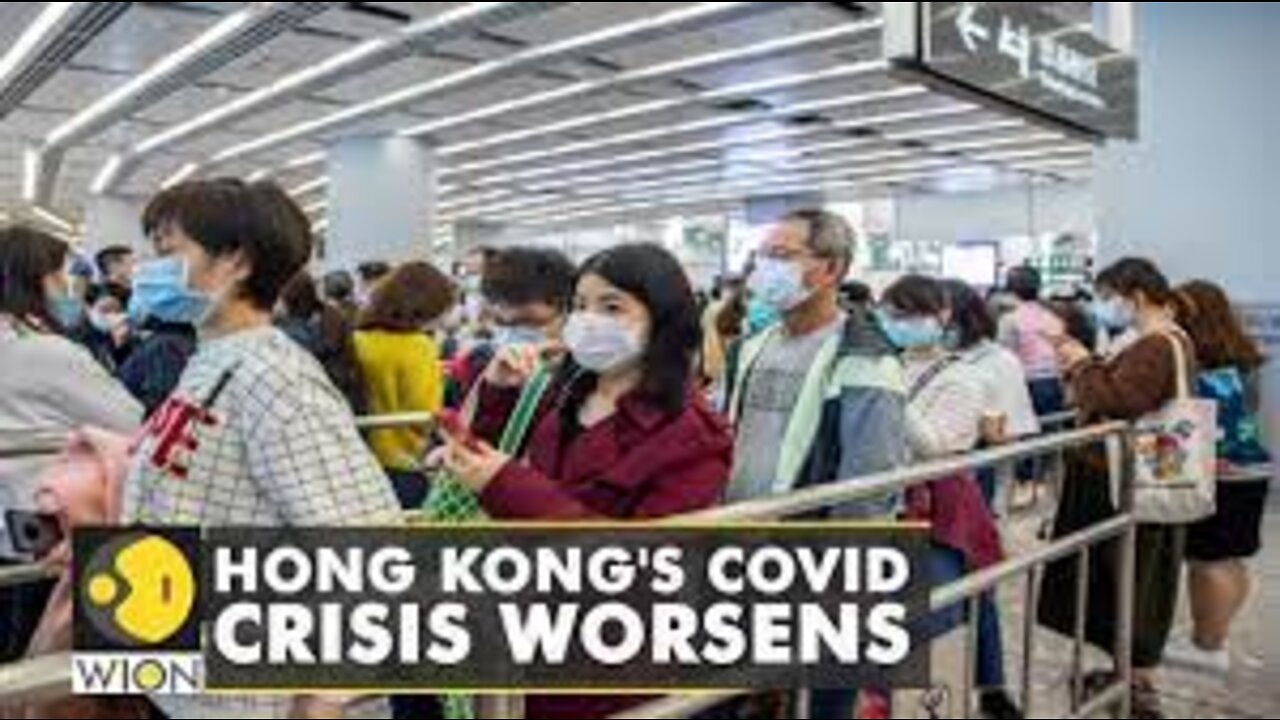 Hospitals overwhelmed as covid-19 cases rise in Hong Kong | Latest English News | WION