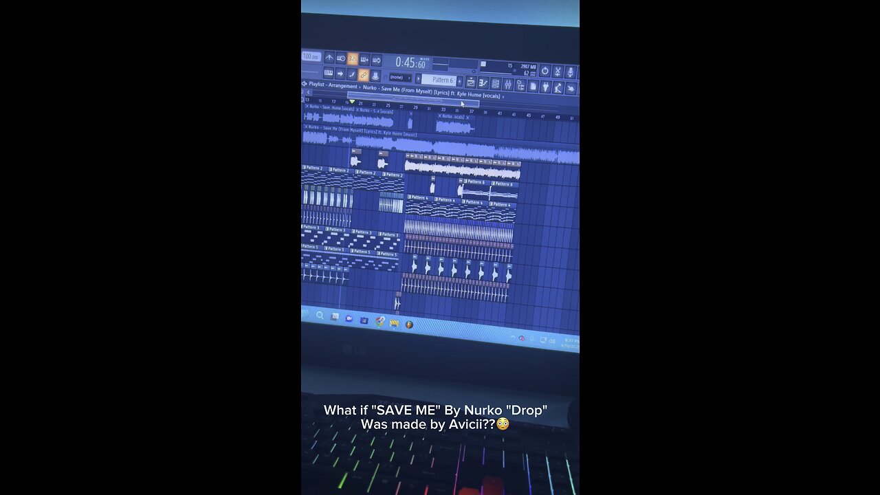 What if "SAVE ME" By NURKO and the "Drop" was made by avicii??