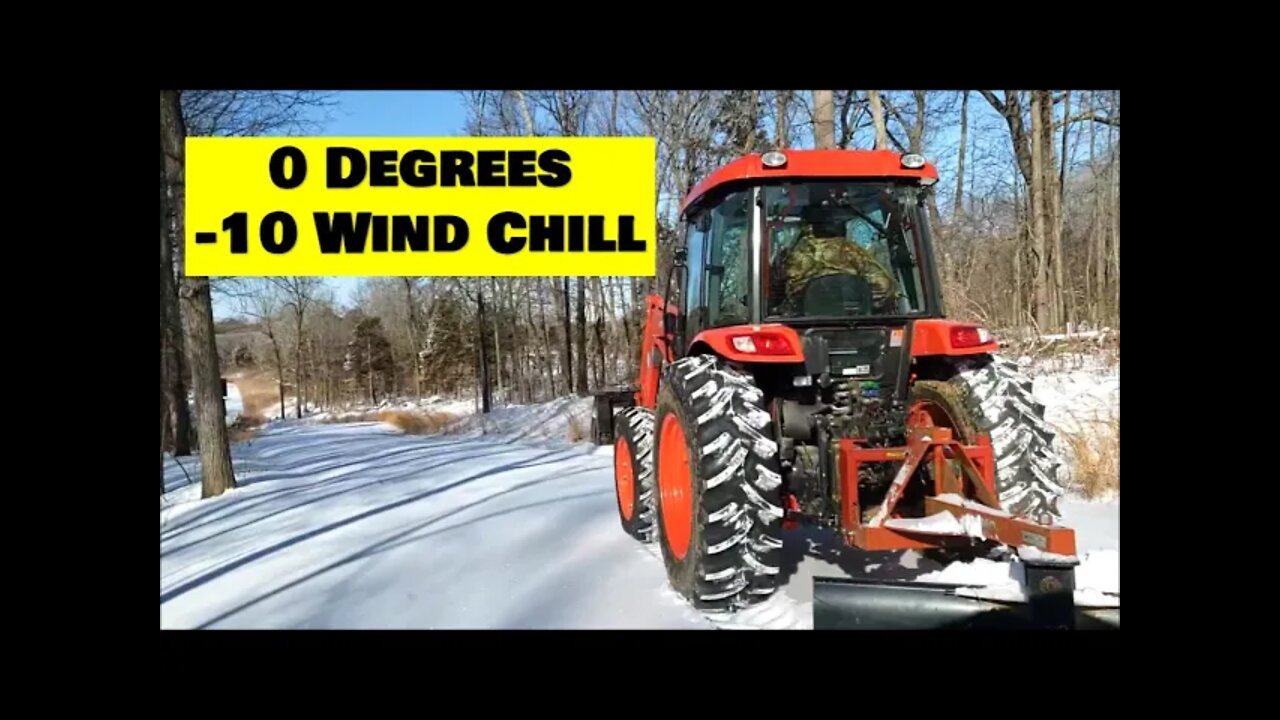 Kioti Tractor Cold Start, Broken Rib, Polaris Ranger, Snow Plowing & more