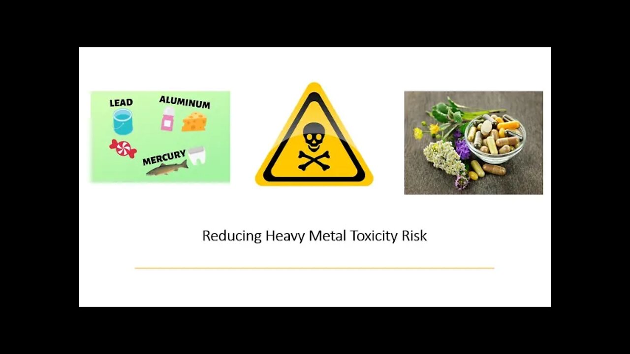 Heavy Metal Toxicity & Detox - Natural Treatment