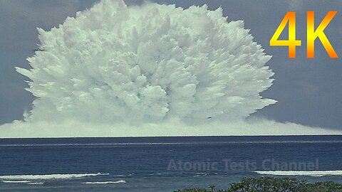 Underwater atomic bomb explosion of 1958💣💣💣