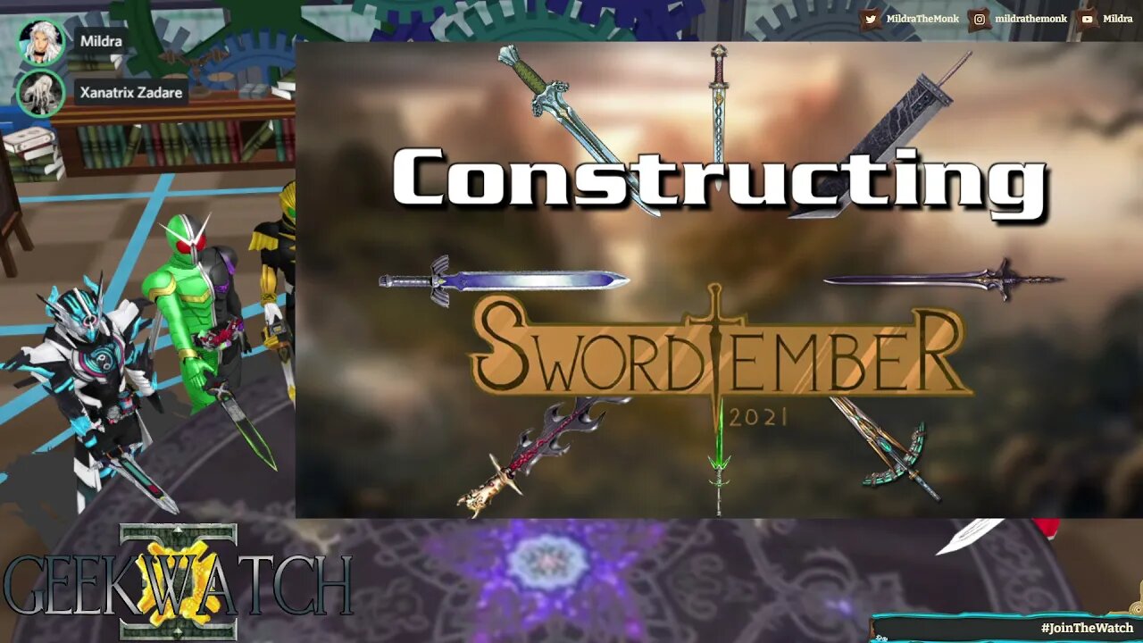 GeekWatch Special: Constructing #Swordtember2021