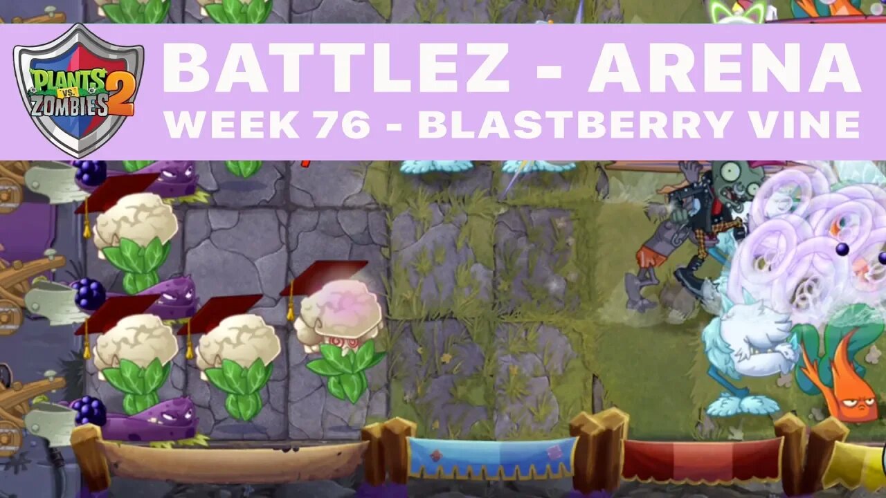 PvZ 2 - Battlez - Arena - Week 76 - Battle 5 - Level 1 Plants