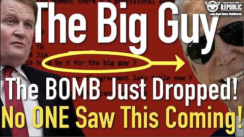 The BIG GUY! - The Bomb Just Dropped! No One Saw This Coming!