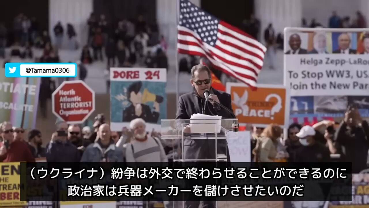ジミー・ドア「ウクライナ紛争は交渉で解決できるが、兵器メーカーを儲けさせたい政治家が邪魔をする」