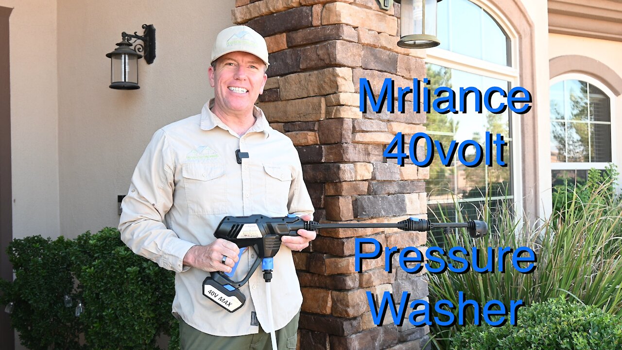 Mrliance 40volt Cordless Pressure Washer Review