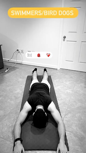 Swimmers/Bird Dogs #fitness #wellness #gym #health #pain #physicaltherapy #army #marines