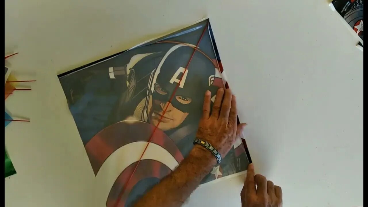 Fábricando Pipa Raia Flechinha personagem