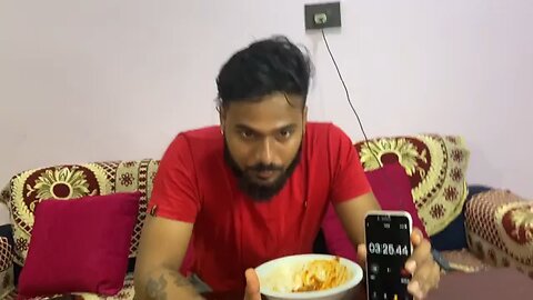 Trying 2x spicy samyang noodles challenge 🔥🔥