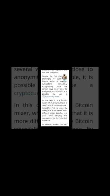 What Are The Challenges In Tracking A Bitcoin Address? #cryptoshortsnews #bitcoin #crypto #viral