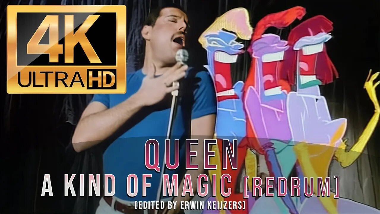 Queen - A Kind of Magic [ReDrum] 4K