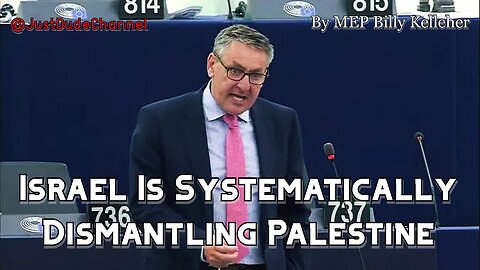 Israel Is Systematically Dismantling Palestine | MEP Billy Kelleher