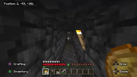 Minecraft live playing in survival