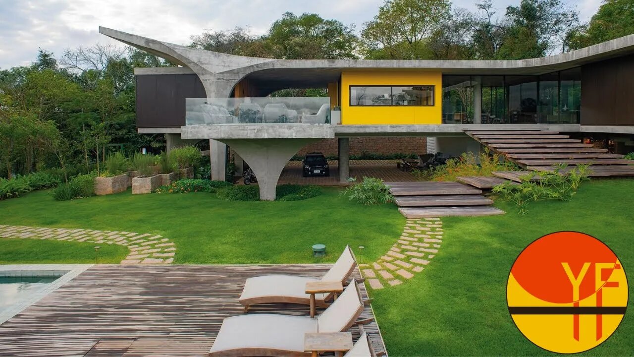 Tour In Most Beautiful House By Leo Romano In CONDOMÍNIO TERRAS DE SÃO JOSÉ I, BRAZIL