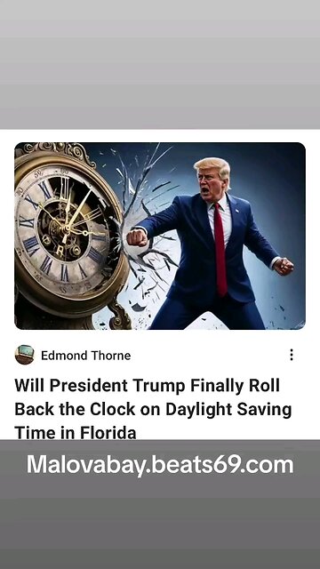Will President Trump Finally Roll Back the Clock on Daylight Saving Time in Florida
