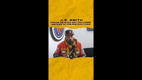 @teamswish Focus on what got you there instead of the distractions. #jrsmith 🎥 @mworthofgame