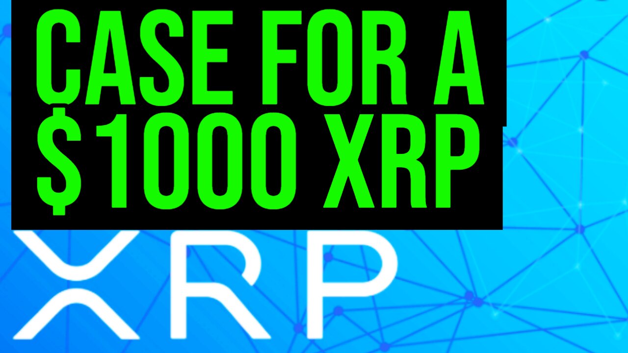 XRP Ripple the $1000+ price secnario, ONLY 10% OF THE MARKET DOES THIS!