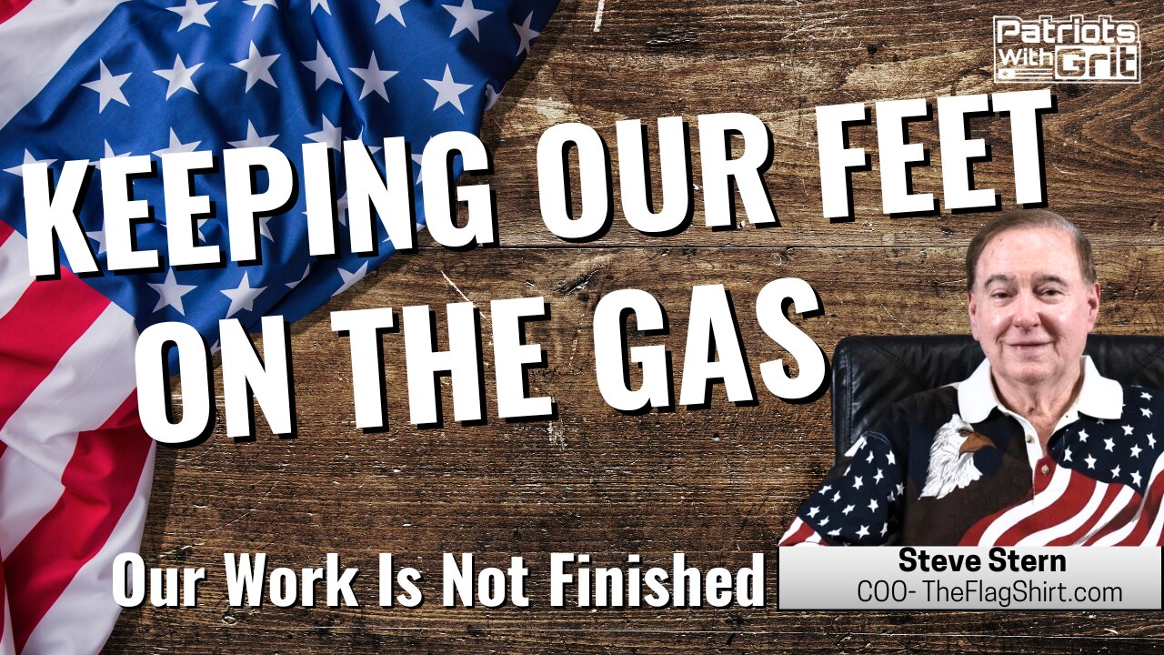 Keeping Our Feet On The Gas: Our Work Isn't Finished | Steve Stern