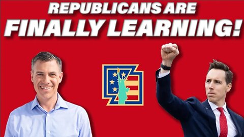 Republicans Are FINALLY Learning!