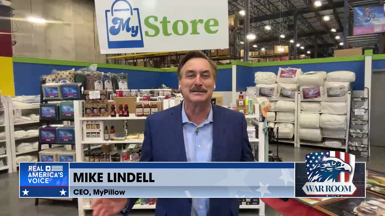 Mike Lindell Live From The Factory Floor | Go To MyPillow To Get WarRoom Exclusive Pricing
