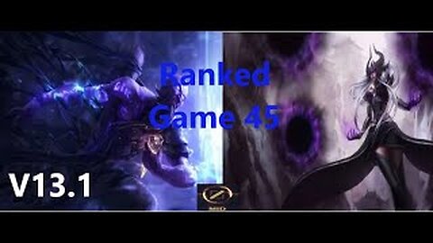 Ranked Game 45 Ryze Vs Syndra Mid League Of Legends V13.1