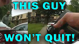 Armed Suspect Ignores Cop’s Commands Leading Up To Shooting On Video! LEO Round Table S09E244