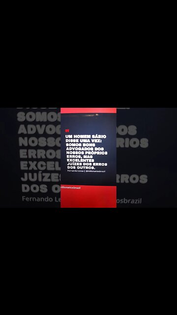 um homem sábio disse