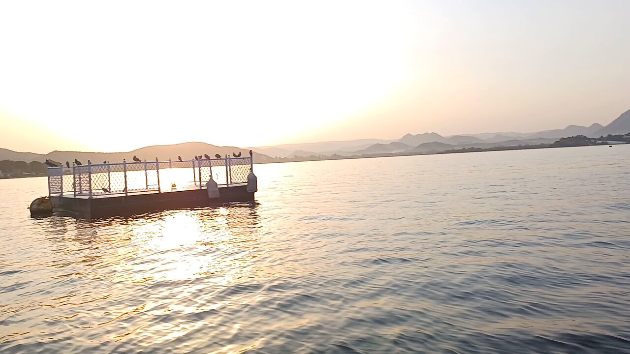 Fateh Sagar Lake, Udaipur, India