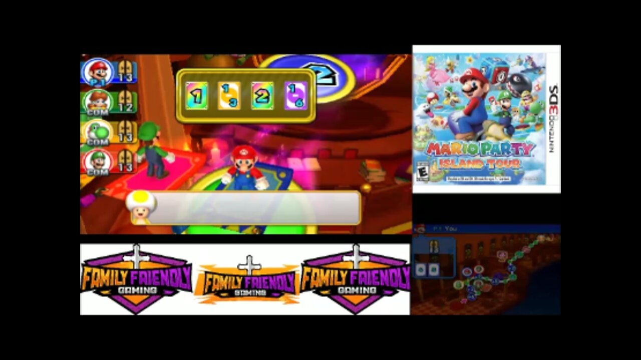 Mario Party Island Tour Kamek's Carpet Ride