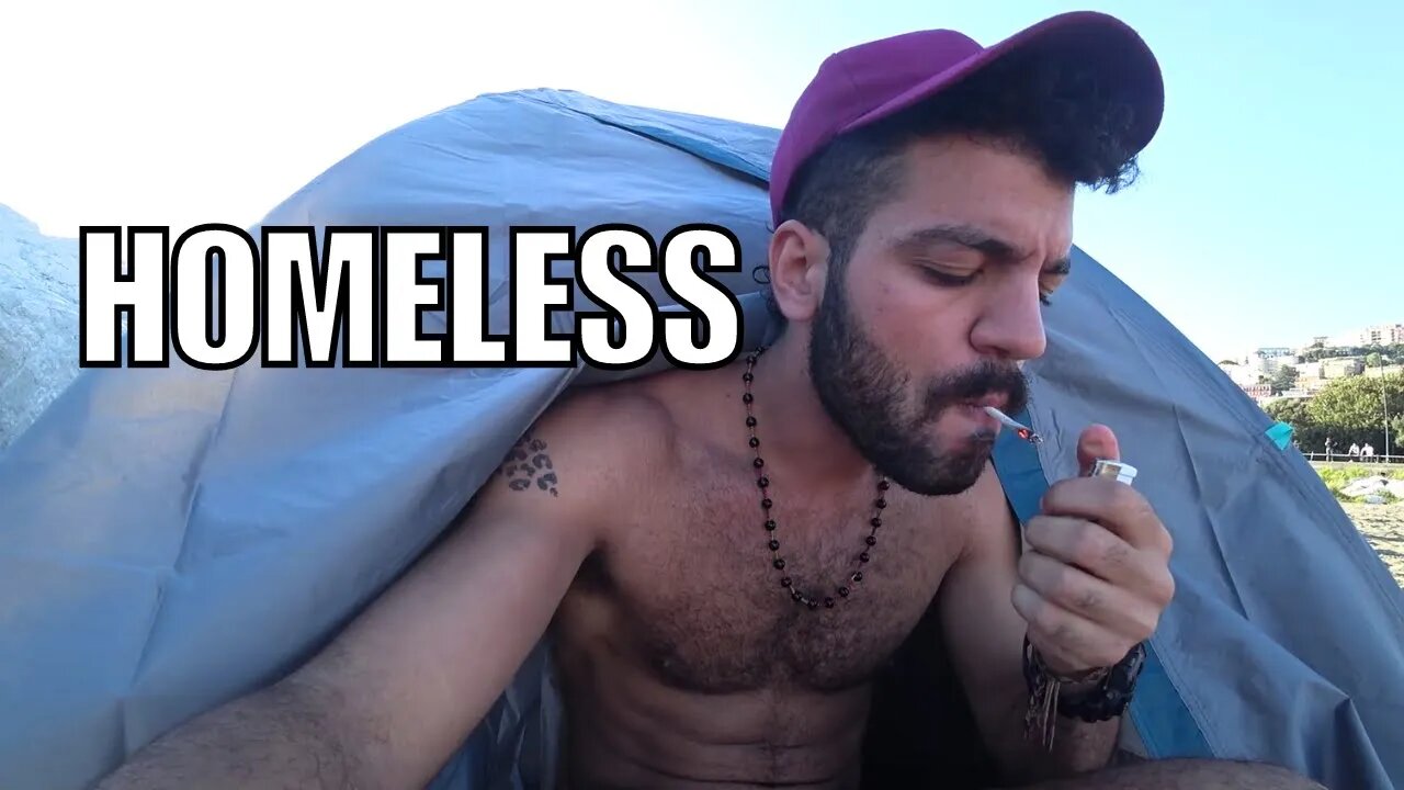 Israeli Guy Homeless in Naples, Italy 🇮🇹