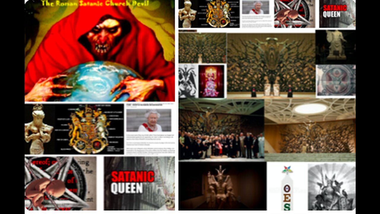 SHUTDOWN AT VATICAN & WHITE HOUSE & WINDSOR CASTLE - SATANIC REPTILIAN DRUG LORDS! WORSHIPING SATAN