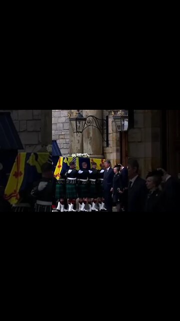The Queen's coffin has arrived at the Palace of Holyroodhouse in Edinburgh