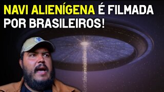 Nave alienígena aparece em região do Brasil (mãe d'água - orb de luz)