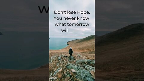 Don't Lose Hope