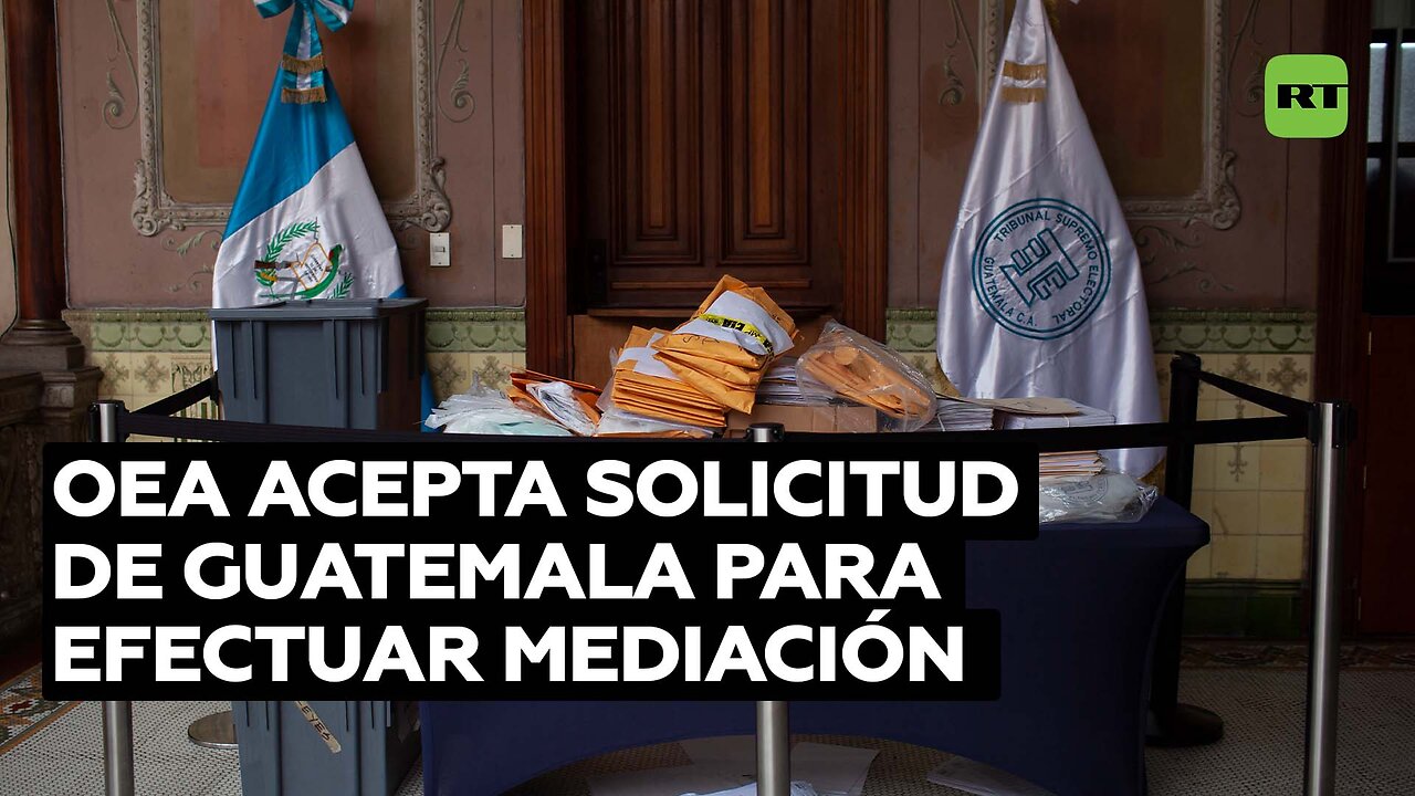 La OEA enviará una misión de diálogo a Guatemala para mediar la crisis sociopolítica del país